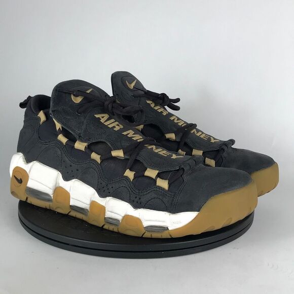 Nike Air More Money Oil Grey Basketball Shoes AR5401-001 Men's Size 12 - Picture 3 of 10
